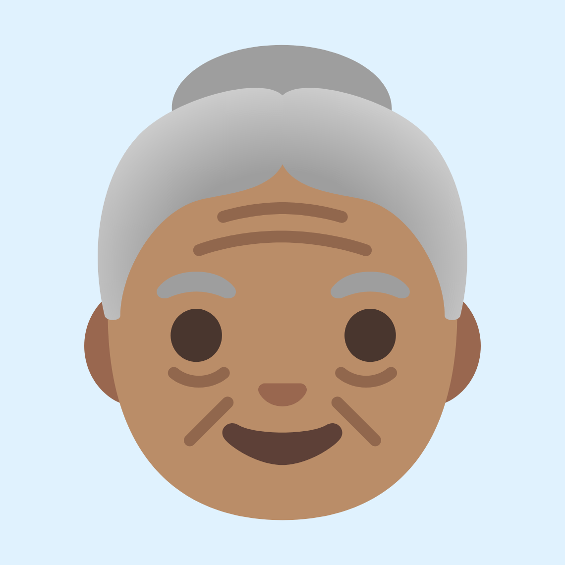 π΅π½ Old woman: medium skin tone