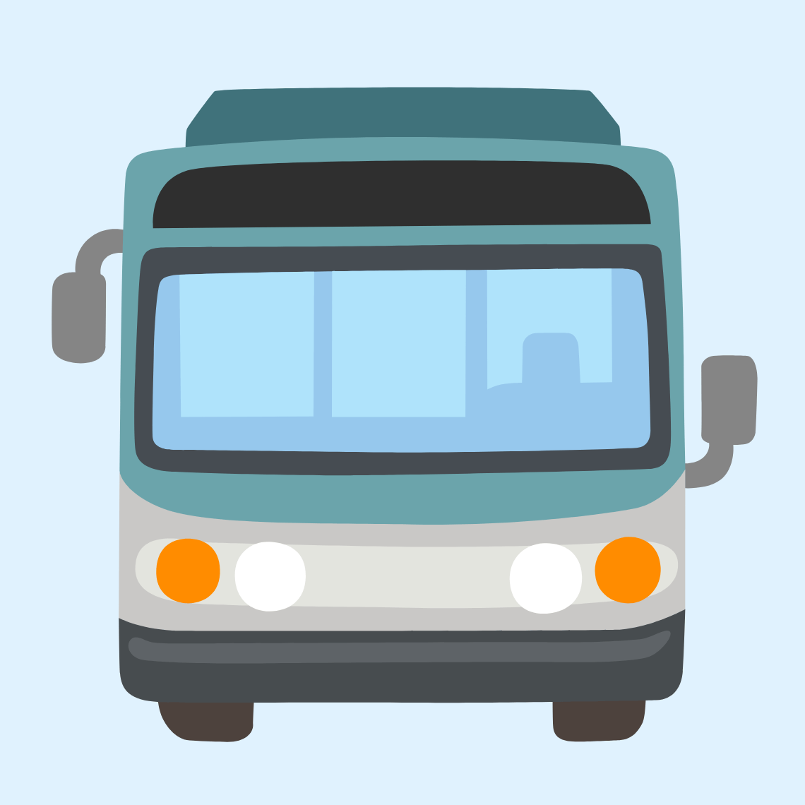 π Oncoming bus