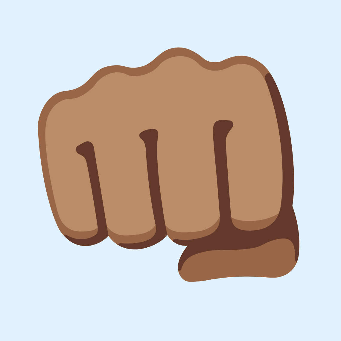 ππ½ Oncoming fist: medium skin tone
