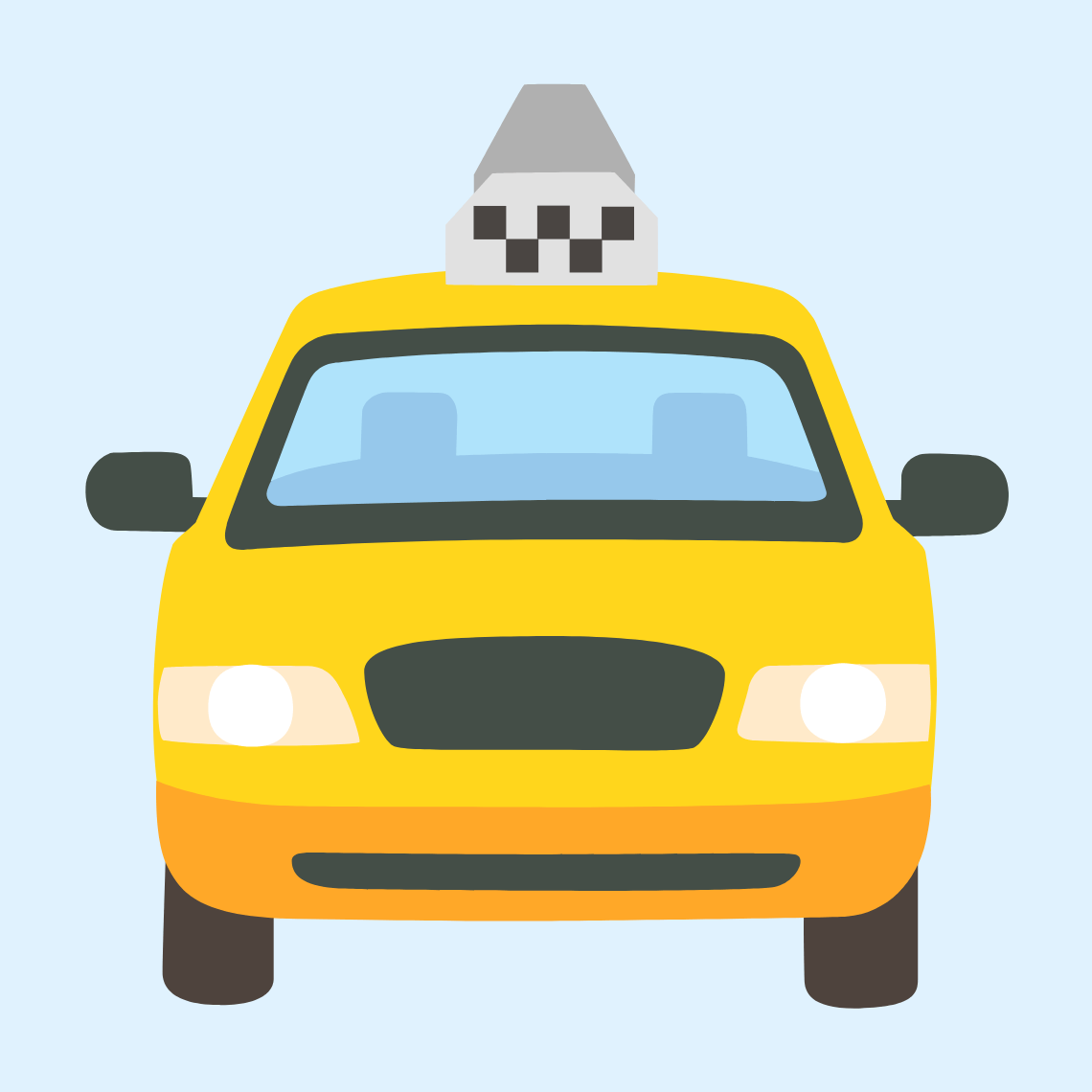 π Oncoming taxi