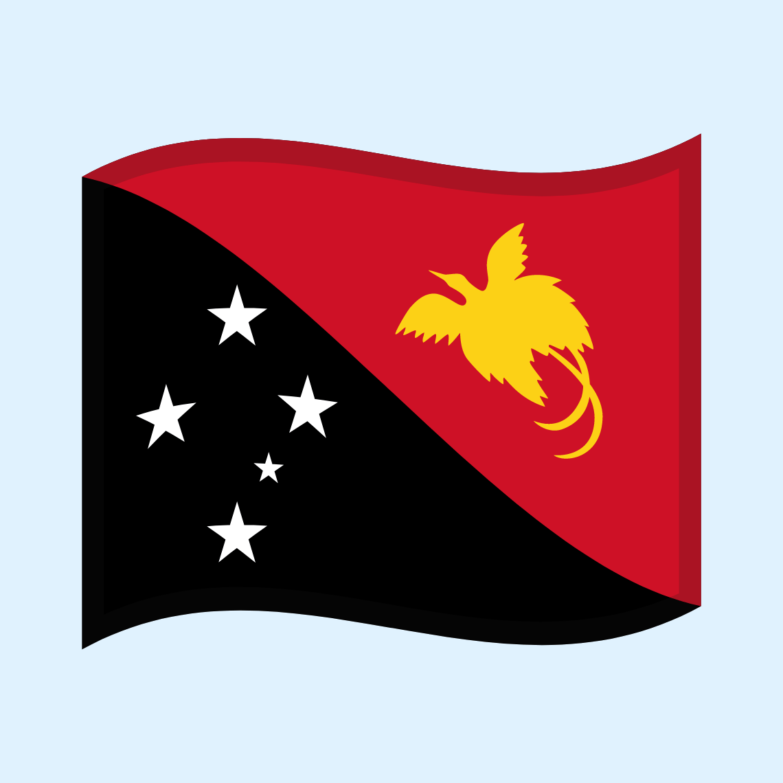 ๐ต๐ฌ Flag: Papua New Guinea