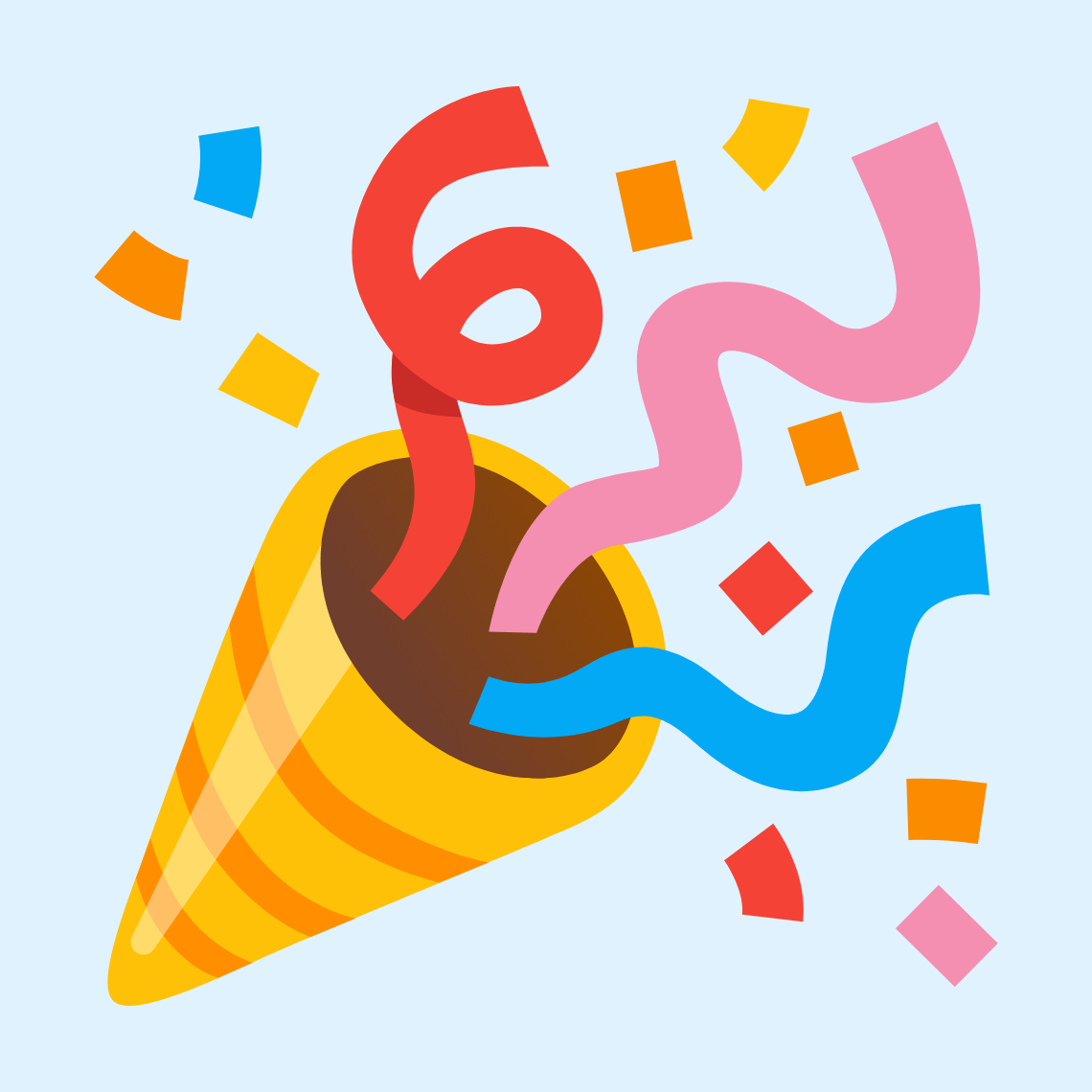 π Party popper