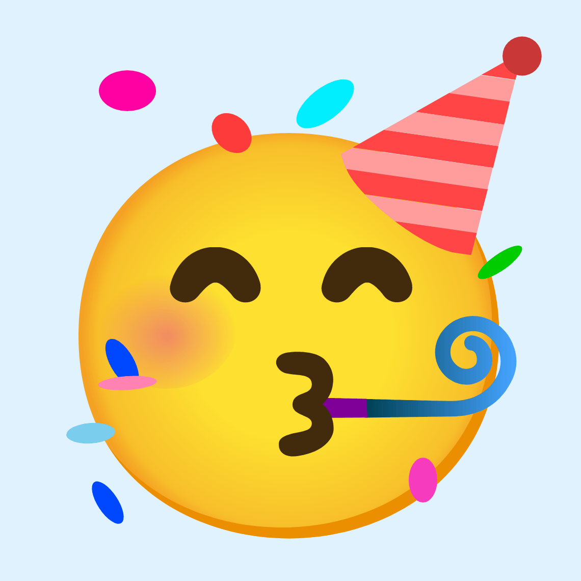 🥳 Lice koje se zabavlja