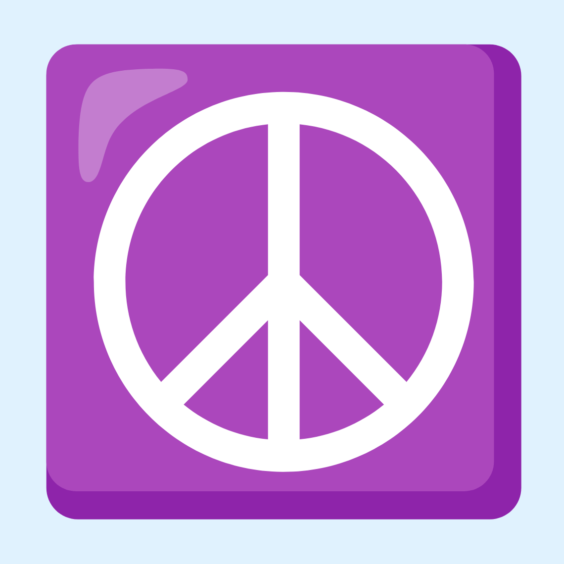 ☮️ Peace symbol