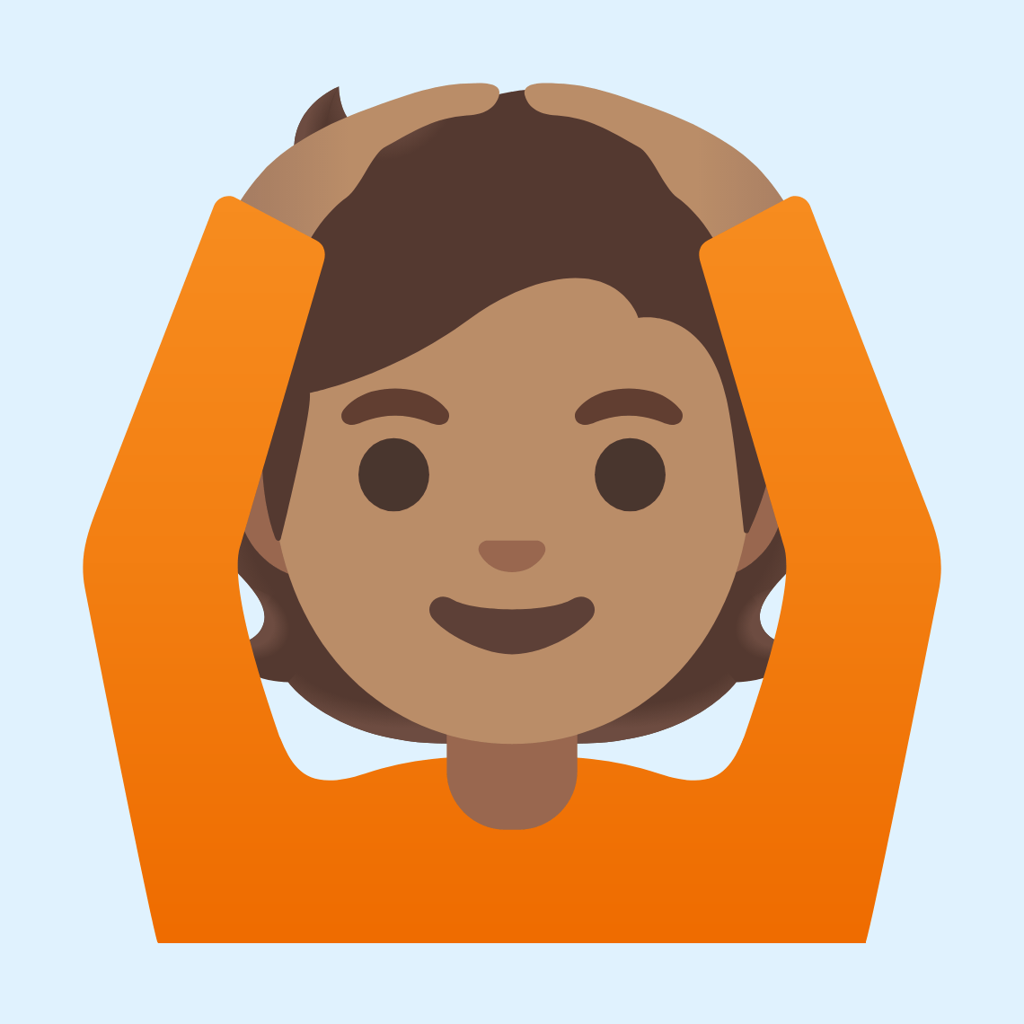 ππ½ Person gesturing OK: medium skin tone