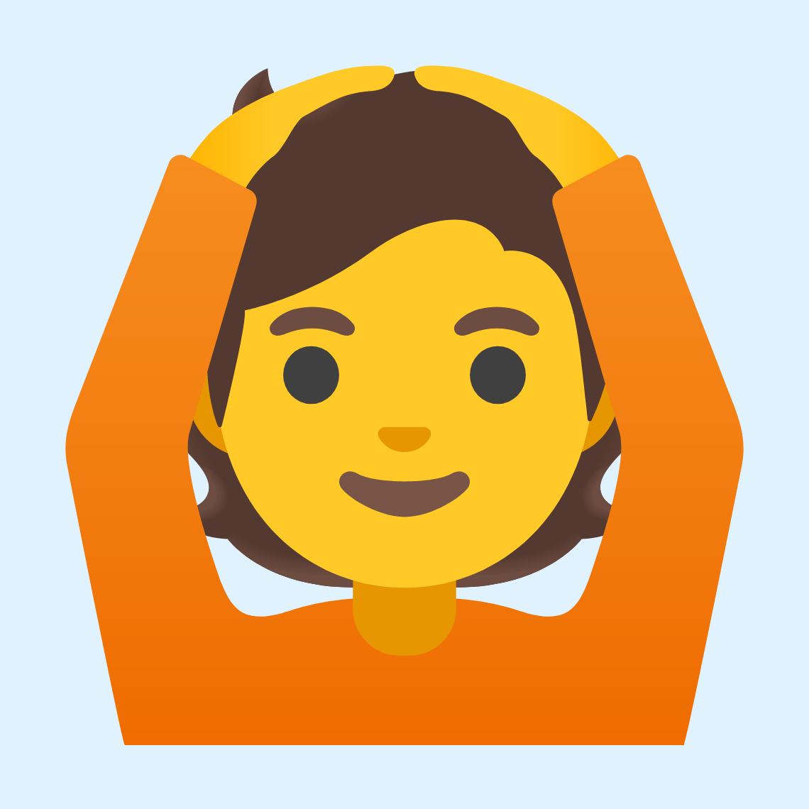 π Person gesturing OK