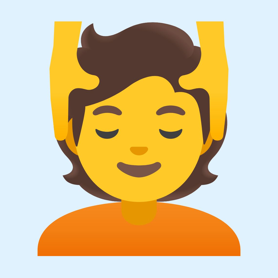 π Person getting massage