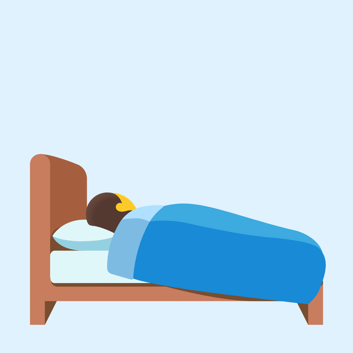 π Person in bed
