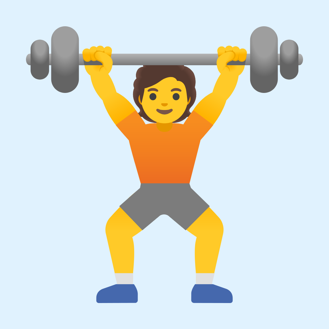 ποΈ Person lifting weights