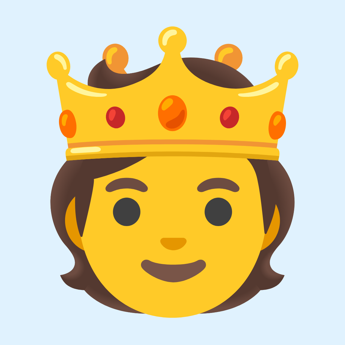 π«
Person with crown