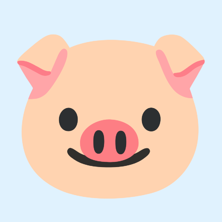 Emoji 🐷 Pig face: Meaning and Details