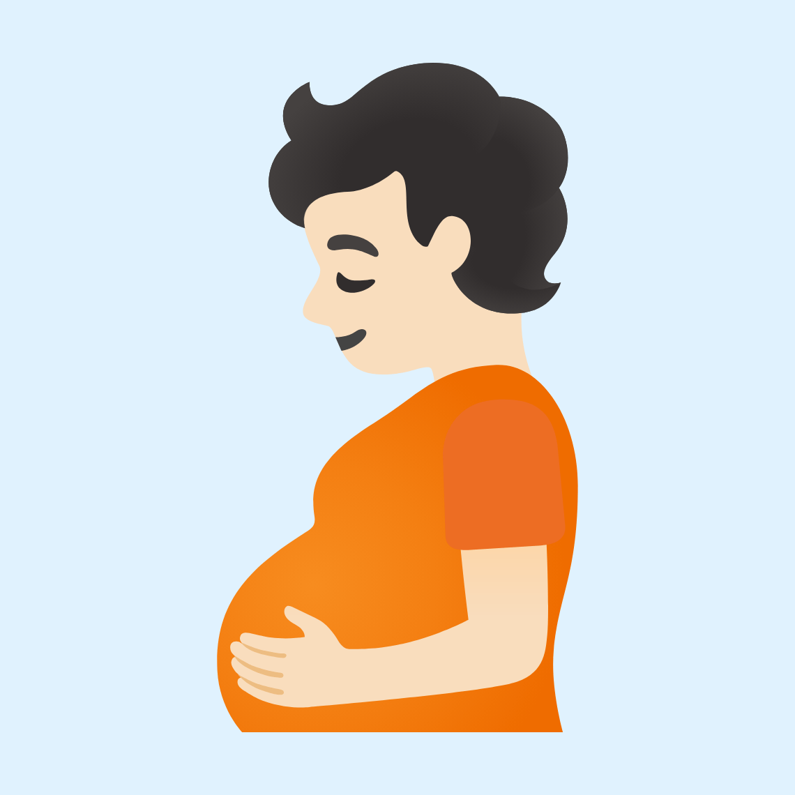 π«π» Pregnant person: light skin tone