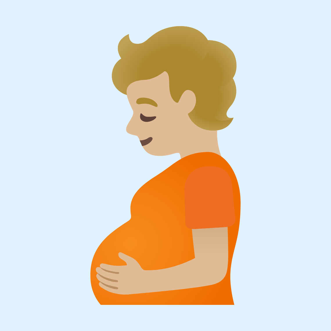 π«πΌ Pregnant person: medium-light skin tone
