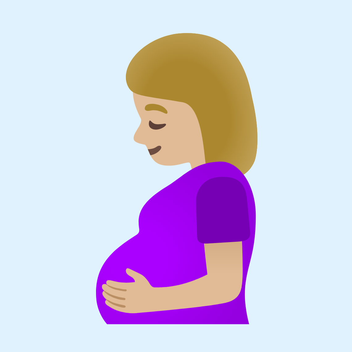 π€°πΌ Pregnant woman: medium-light skin tone