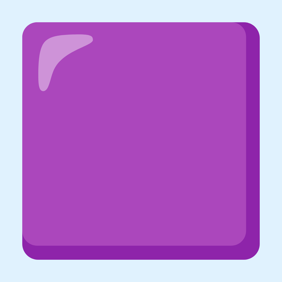 πͺ Purple square