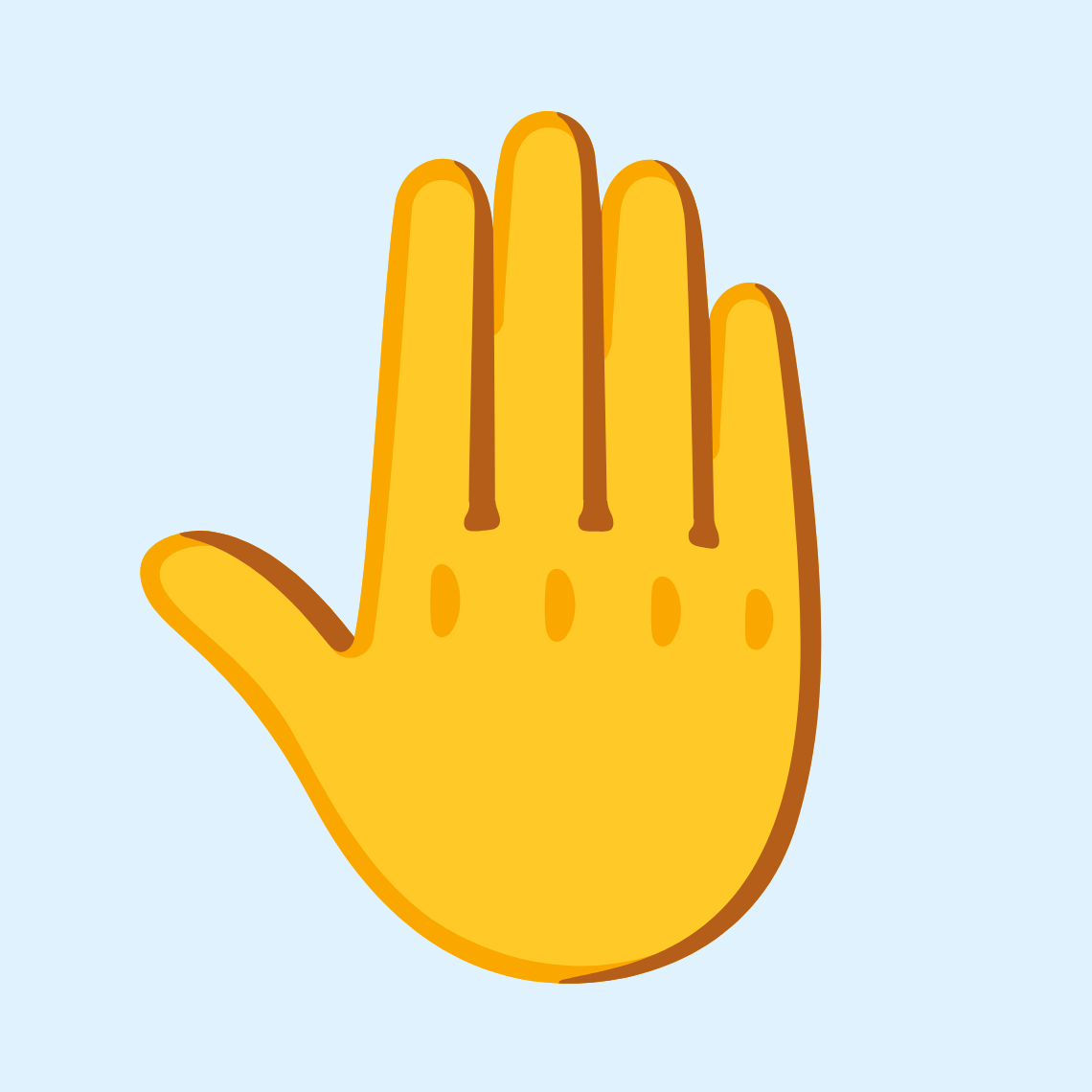 π€ Raised back of hand