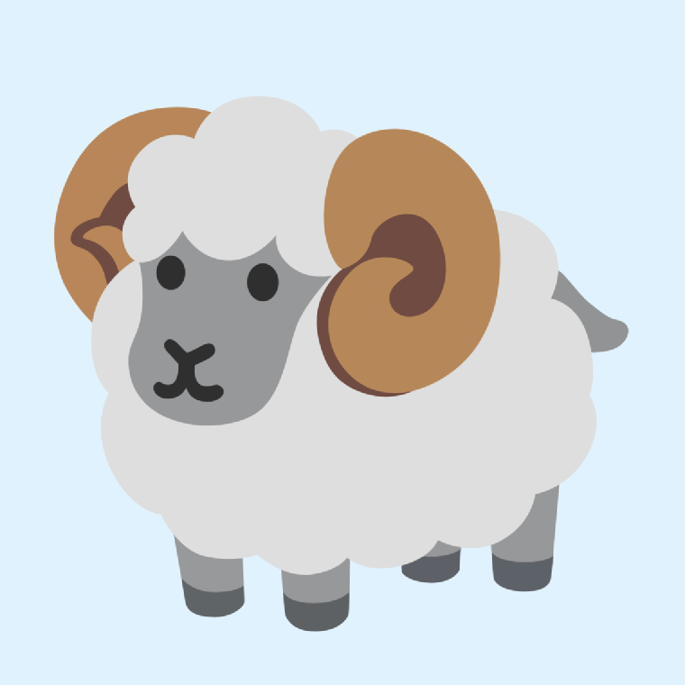 Emoji π Ram: Meaning and Details