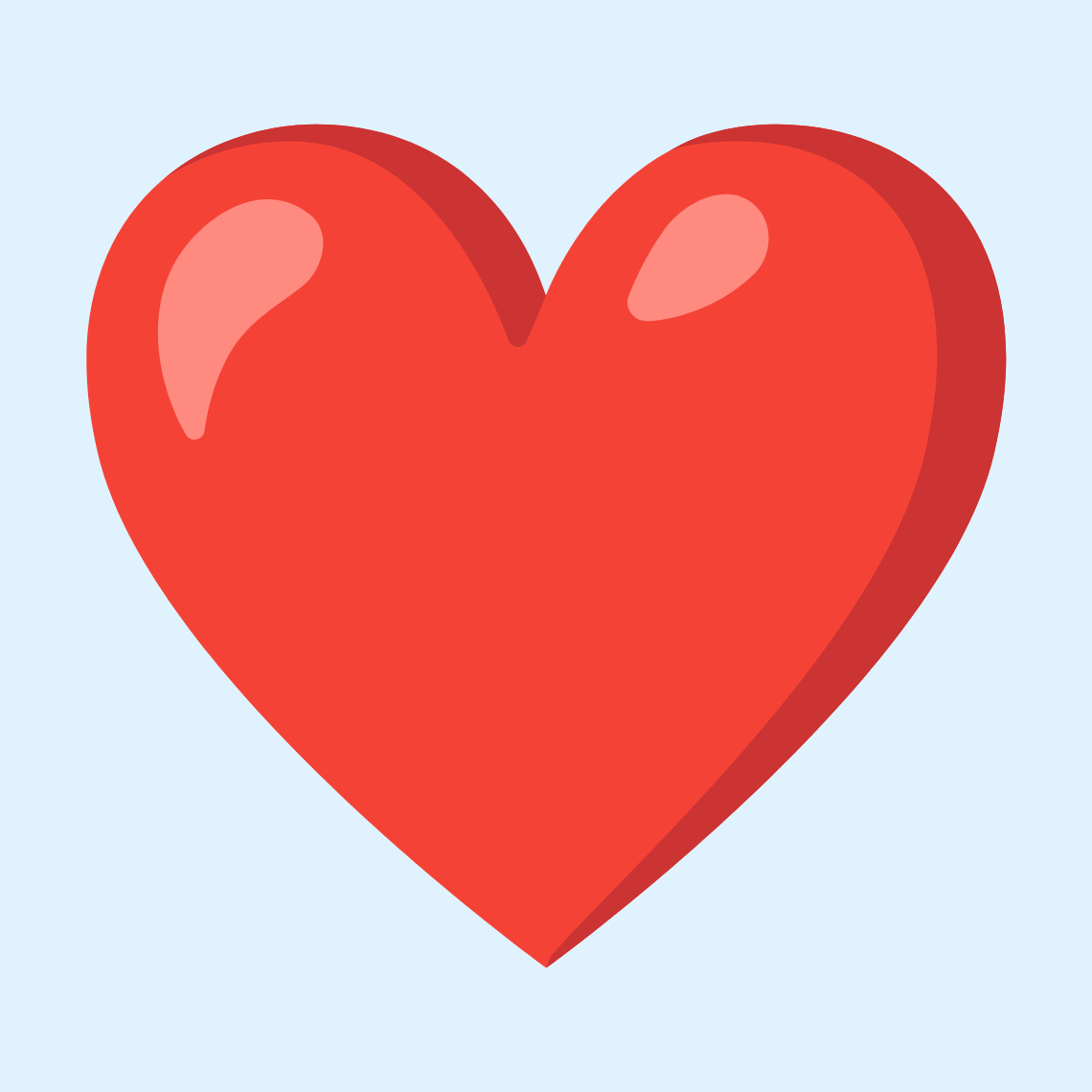 ❤️ Red heart