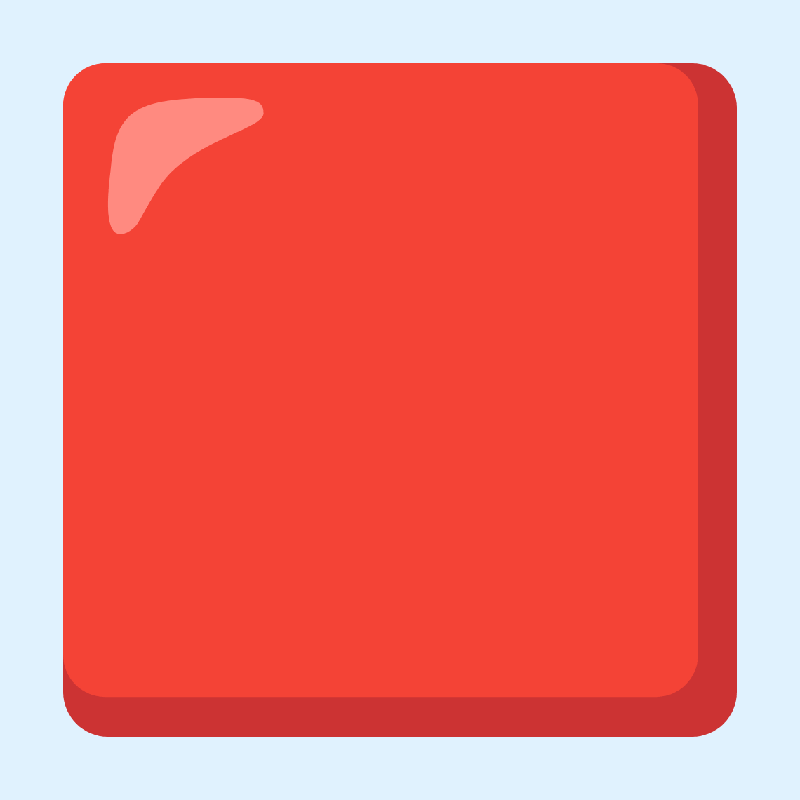 π₯ Red square