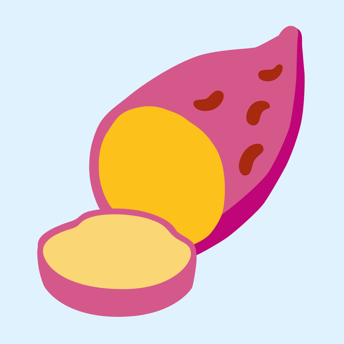 🍠 Roasted sweet potato