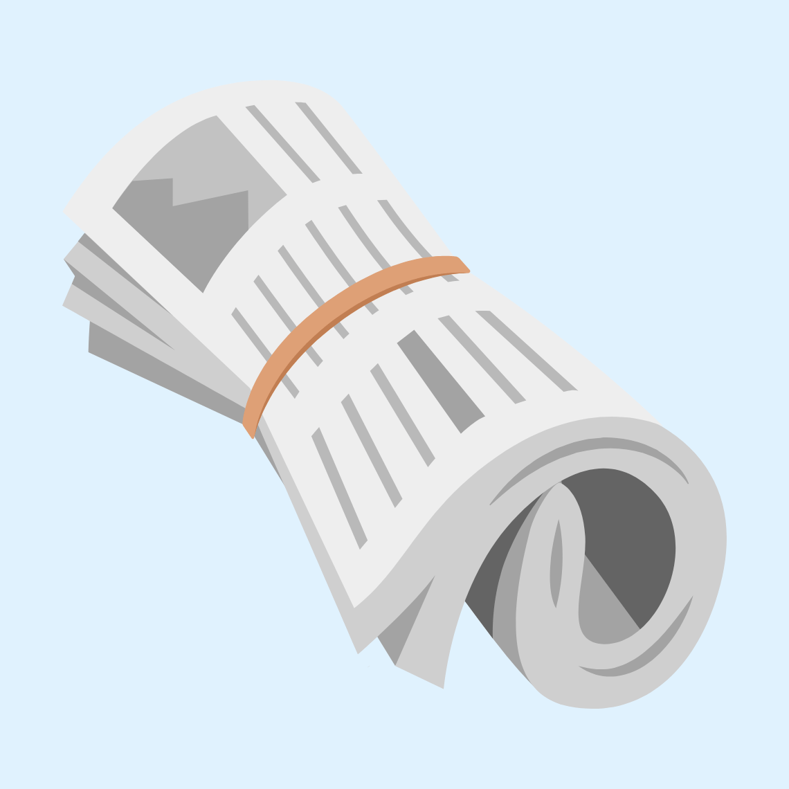 ποΈ Rolled-up newspaper