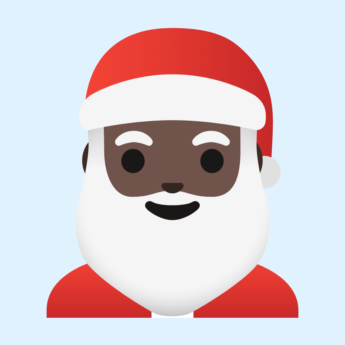 π
πΏ Santa Claus: dark skin tone
