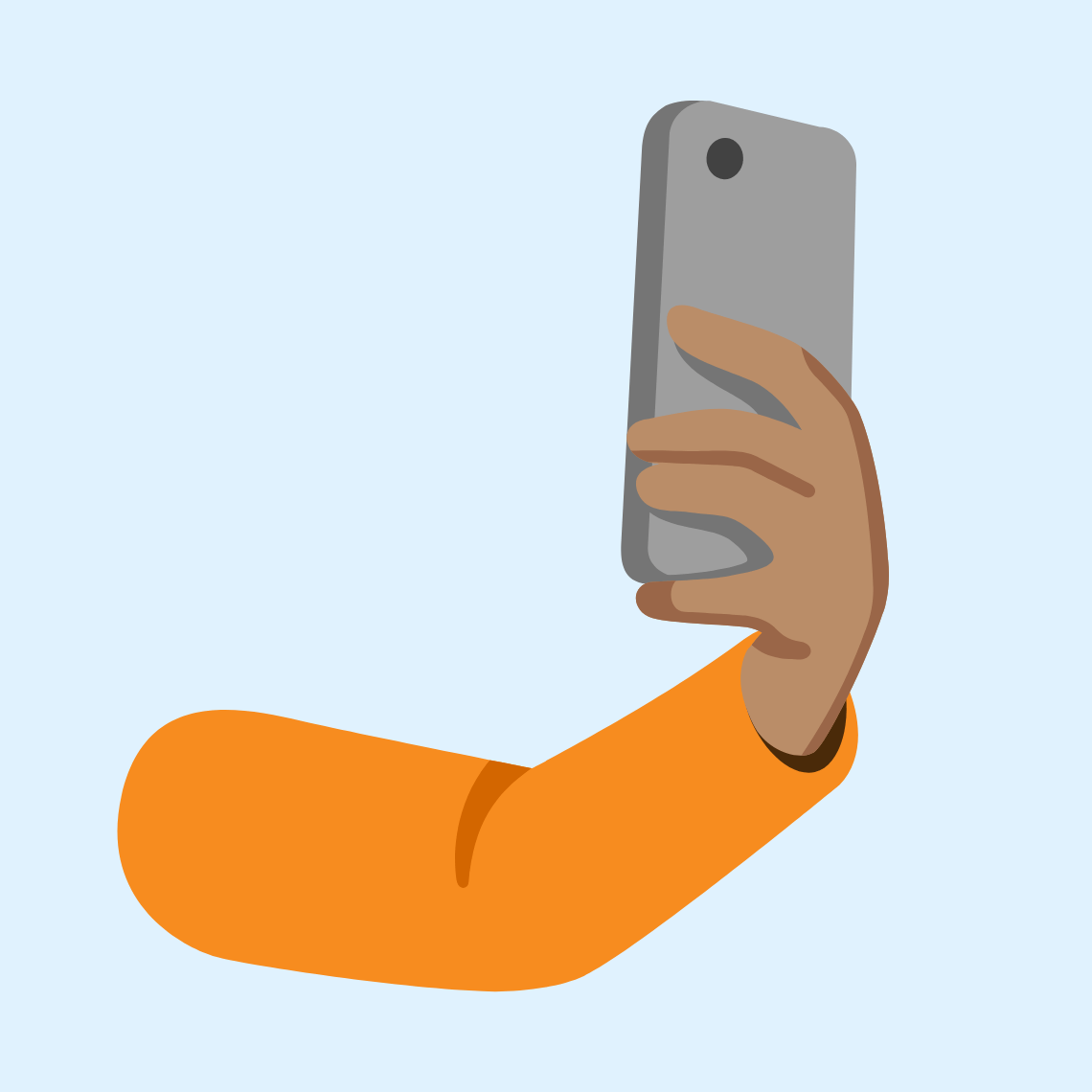 🤳🏽 Selfie: maslinasta boja kože