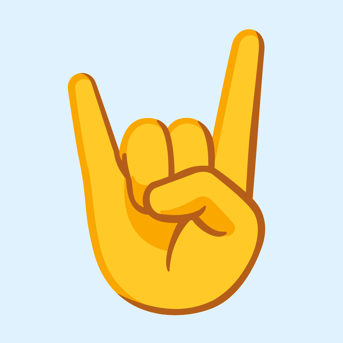 🤘 Sign of the horns