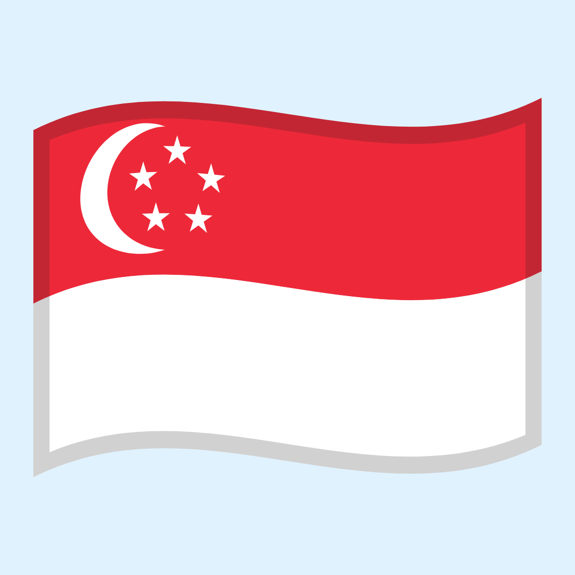 ๐ธ๐ฌ Flag: Singapore