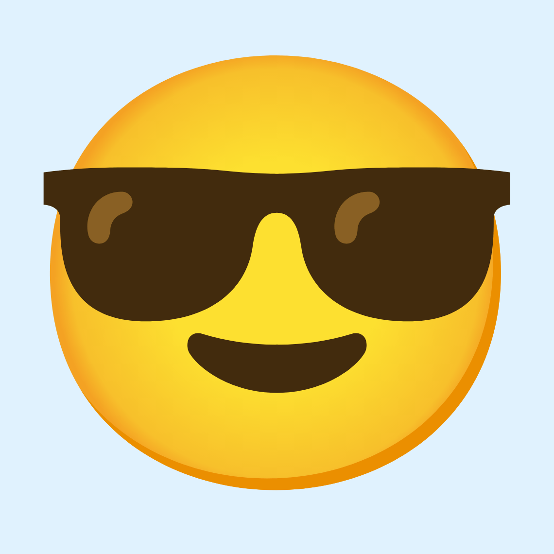 😎 Smiling face with sunglasses