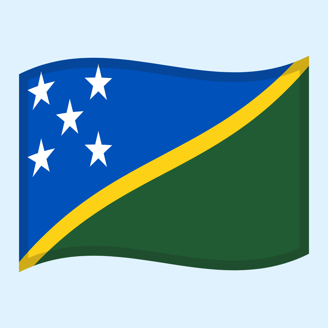 🇸🇧 Zastava: Salomonski Otoci