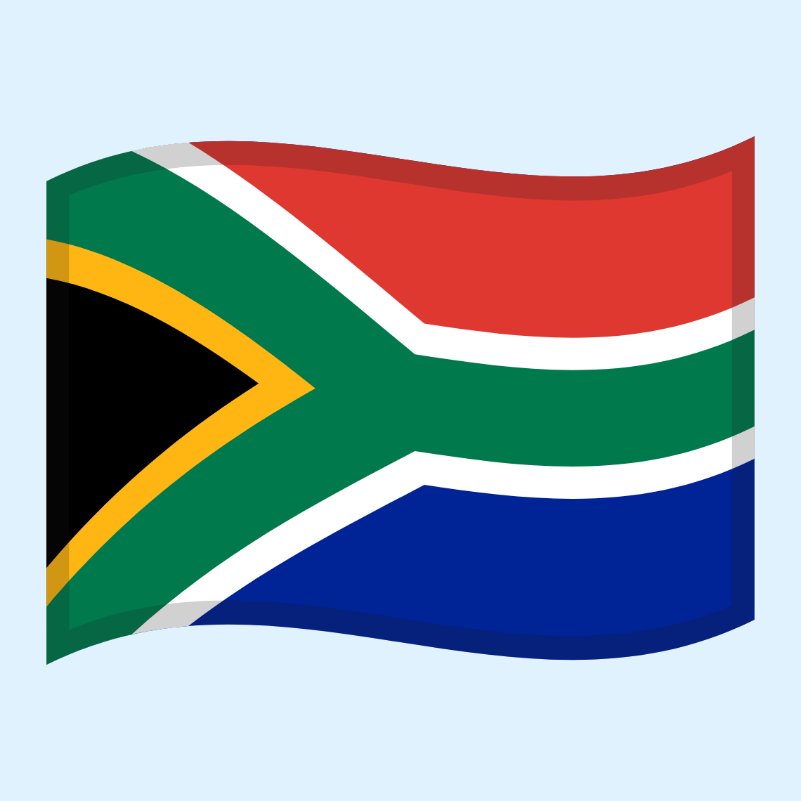 ๐ฟ๐ฆ Flag: South Africa
