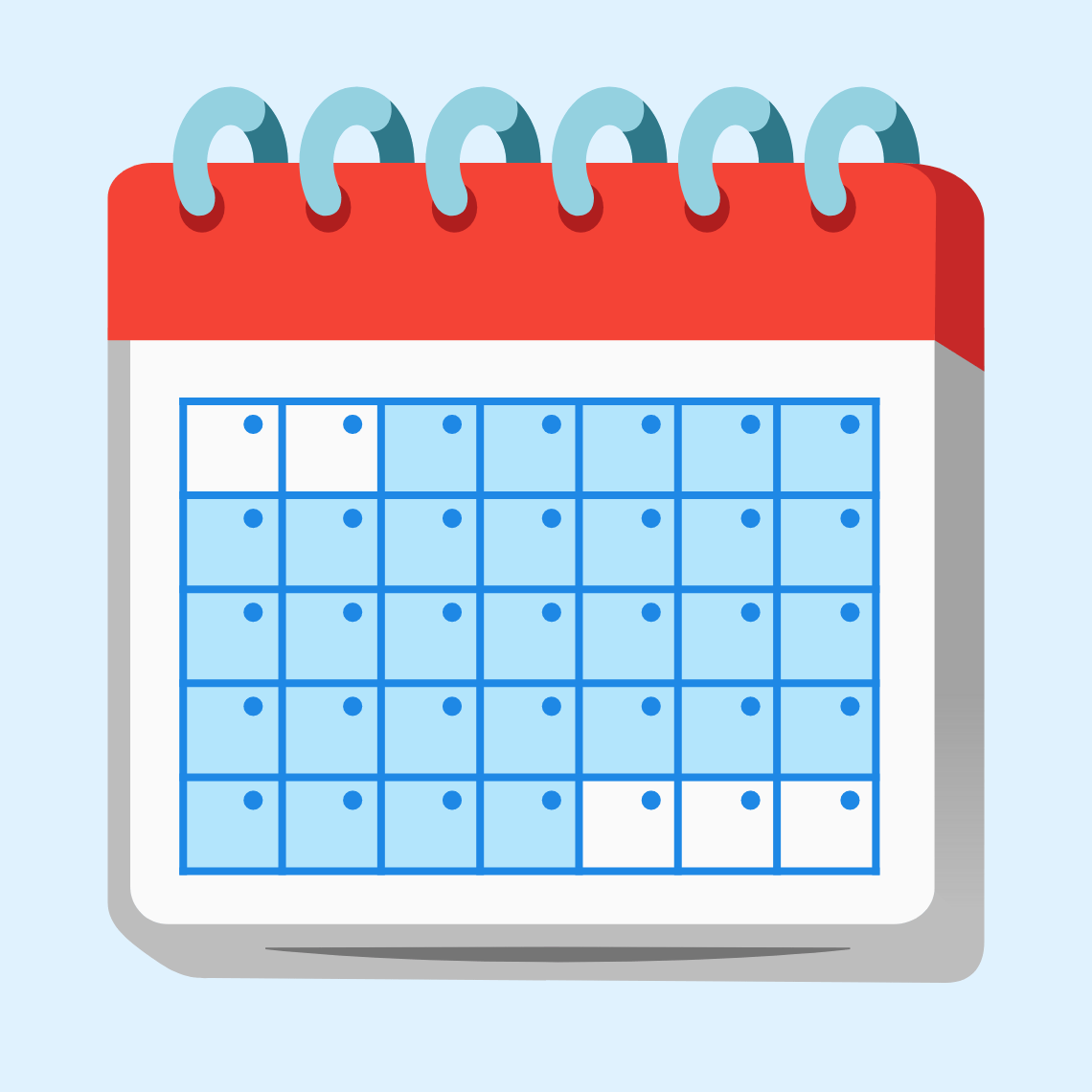 ποΈ Spiral calendar