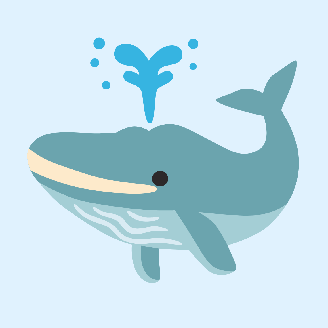 π³ Spouting whale