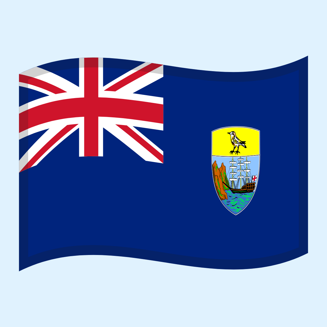 ๐ธ๐ญ Flag: St. Helena