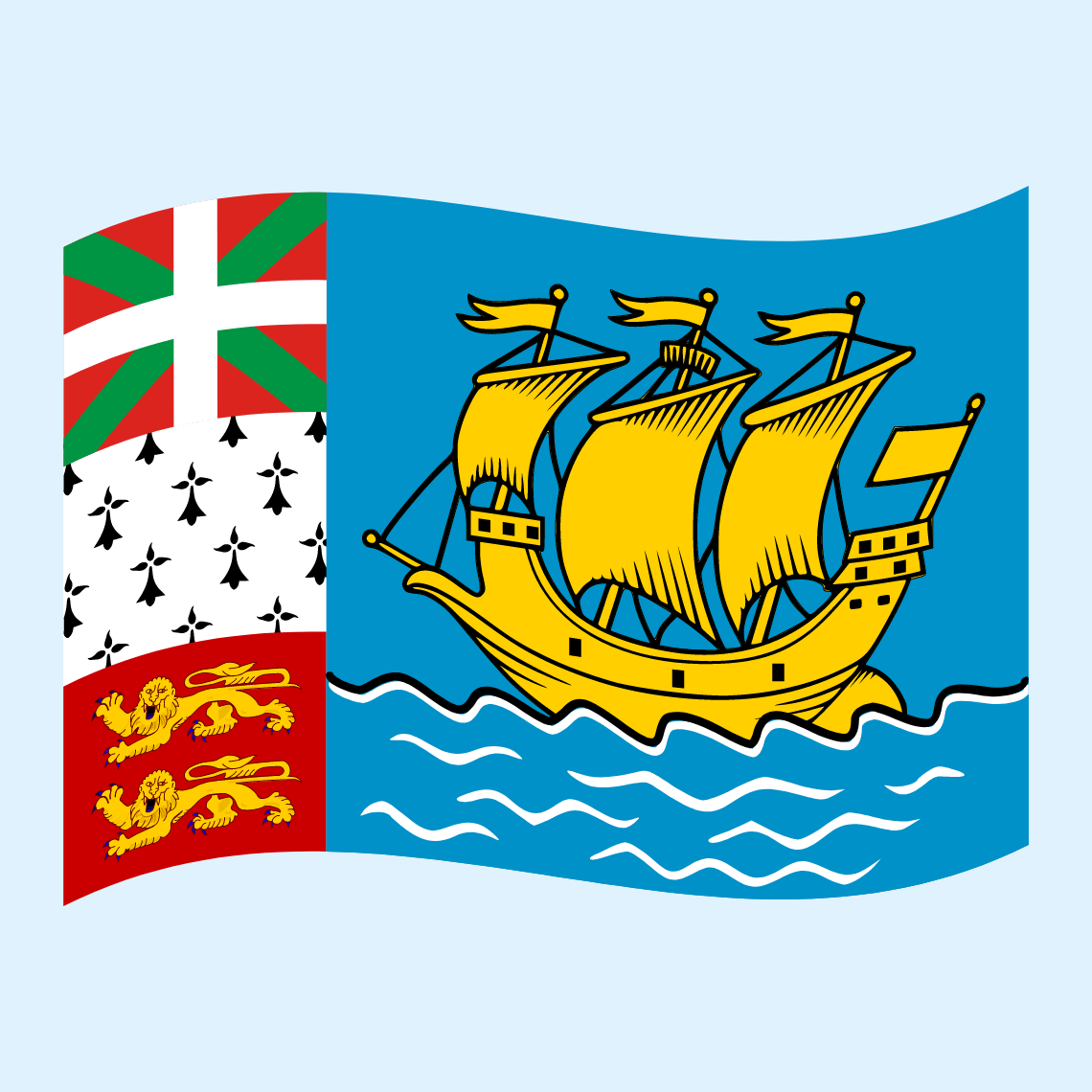 ๐ต๐ฒ Flag: St. Pierre & Miquelon