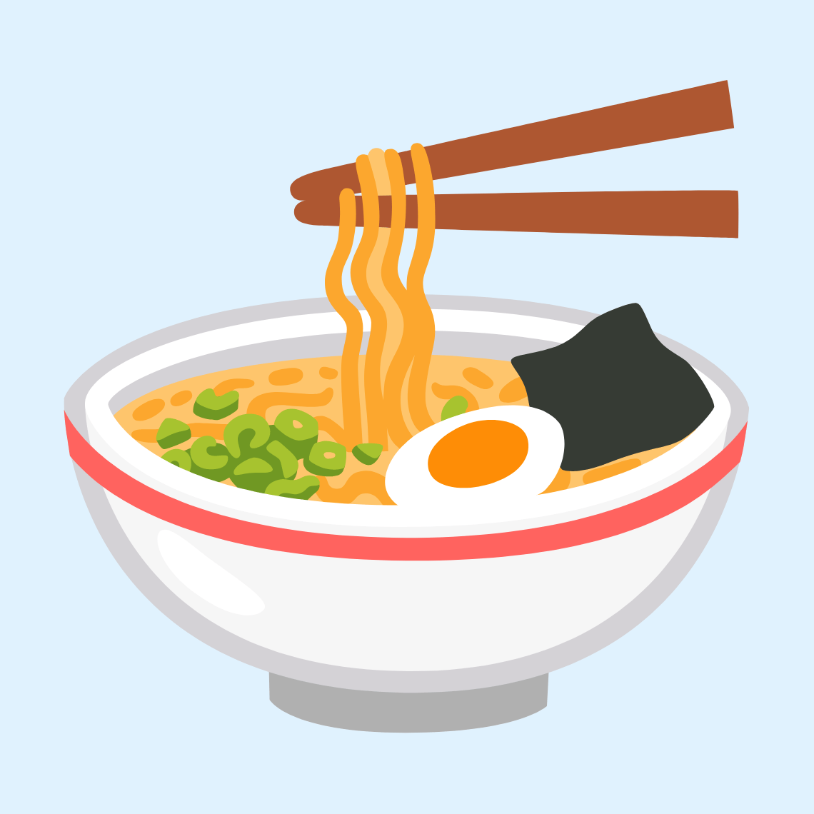 π Steaming bowl