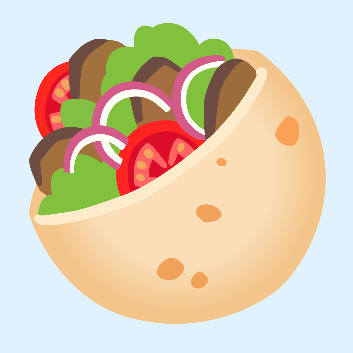 π₯ Stuffed flatbread