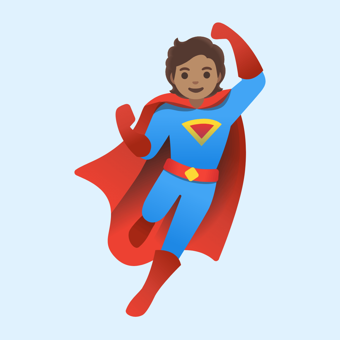 π¦Έπ½ Superhero: medium skin tone