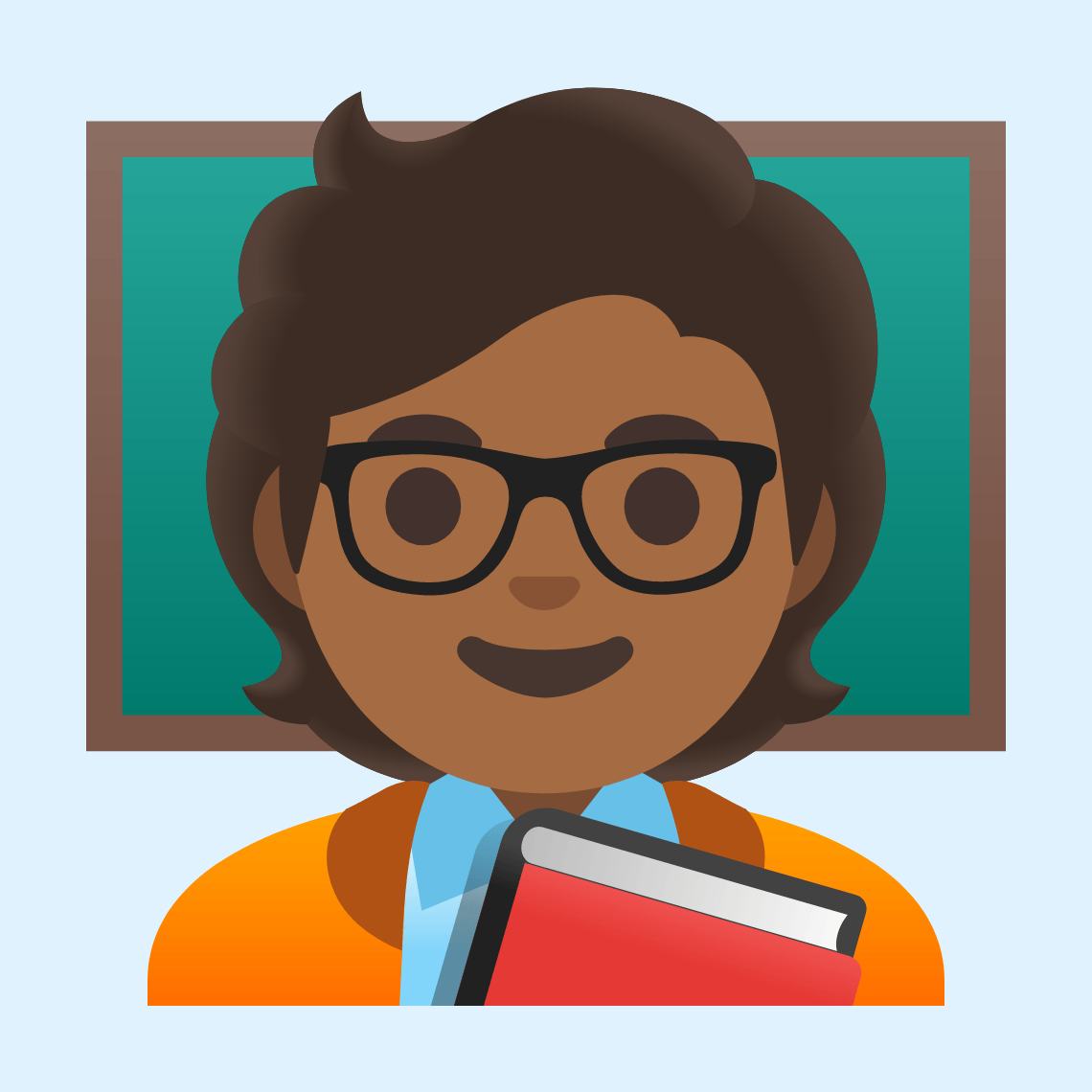 π§πΎβπ« Teacher: medium-dark skin tone