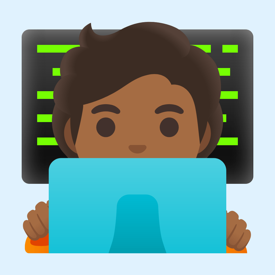 π§πΎβπ» Technologist: medium-dark skin tone