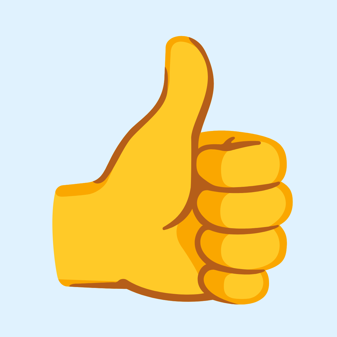 π Thumbs up