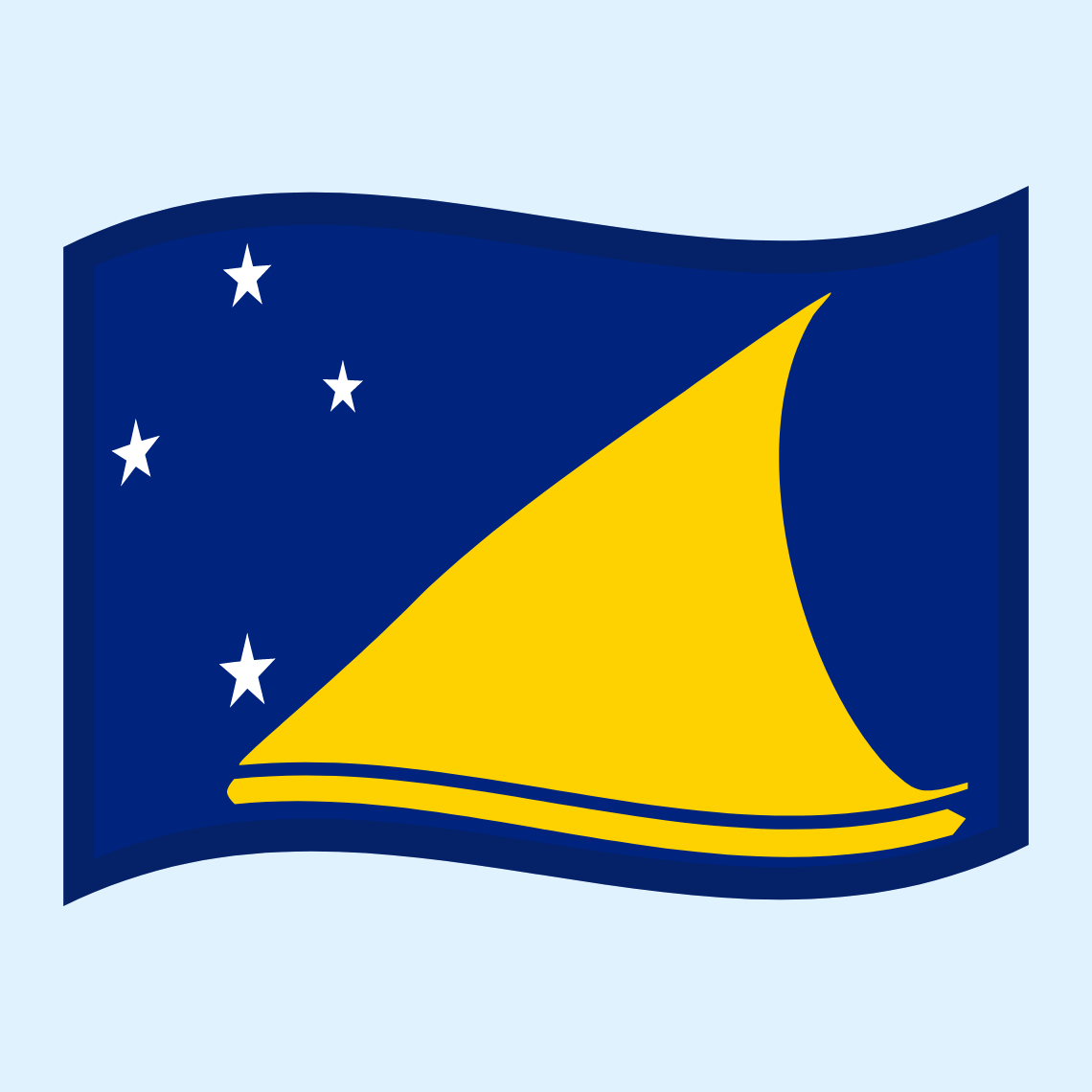 ๐น๐ฐ Flag: Tokelau