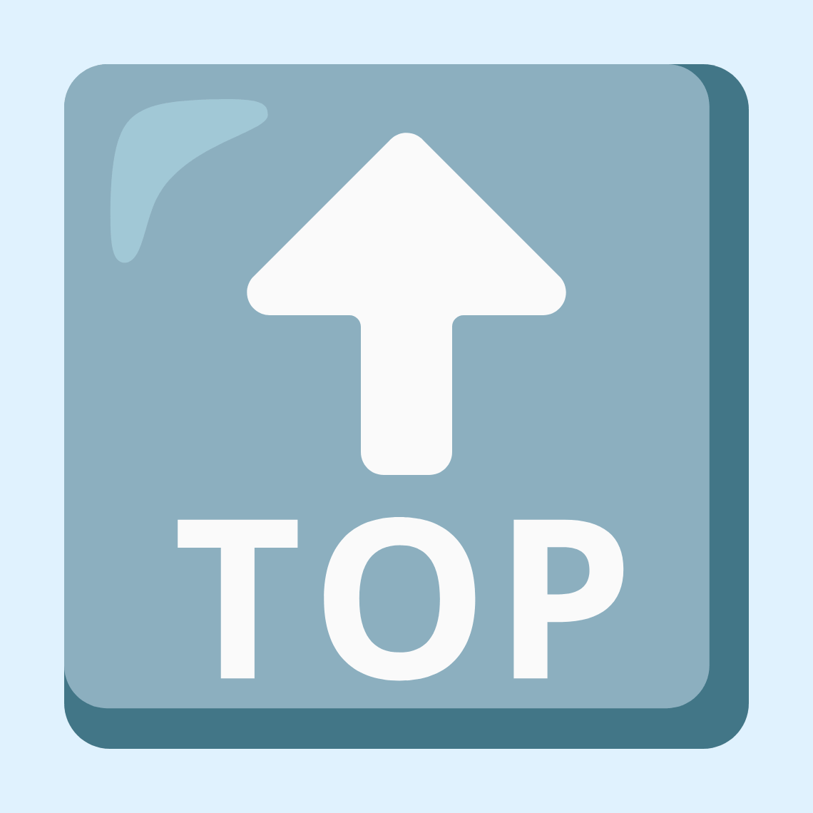π TOP arrow
