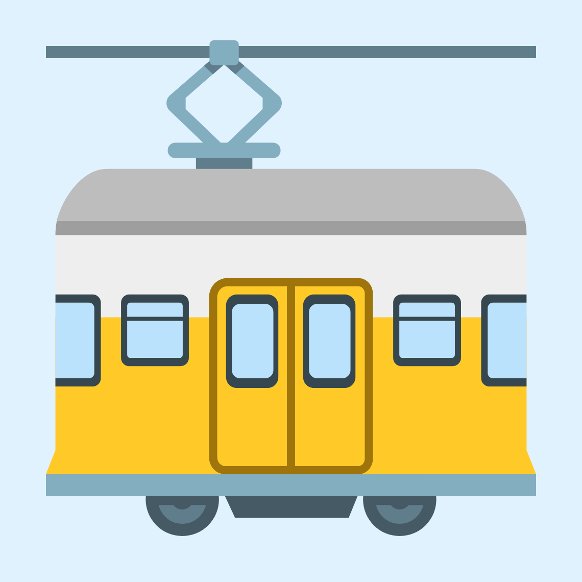 π Tram car
