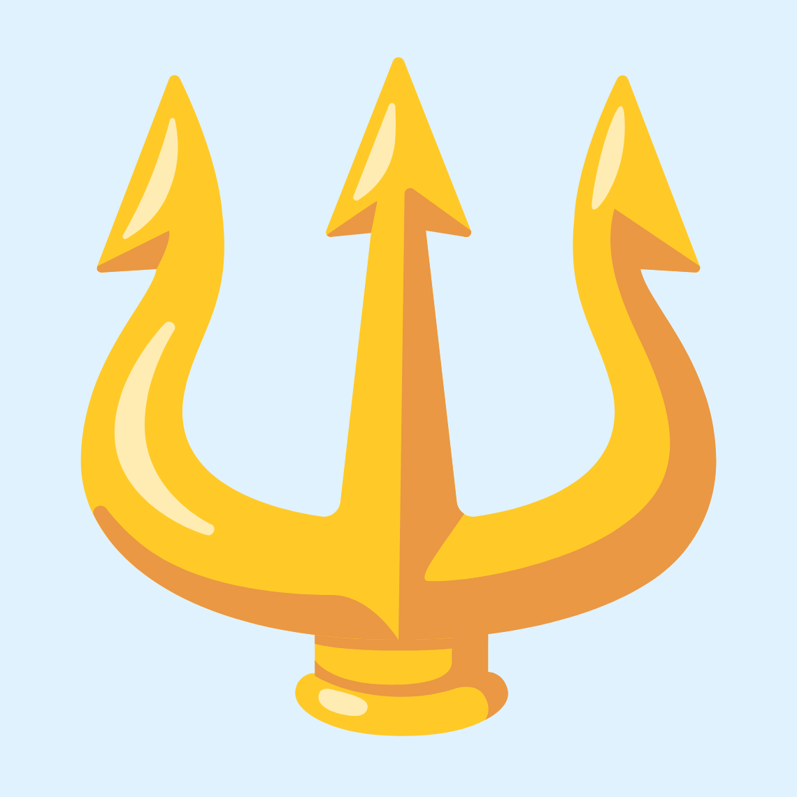 π± Trident emblem
