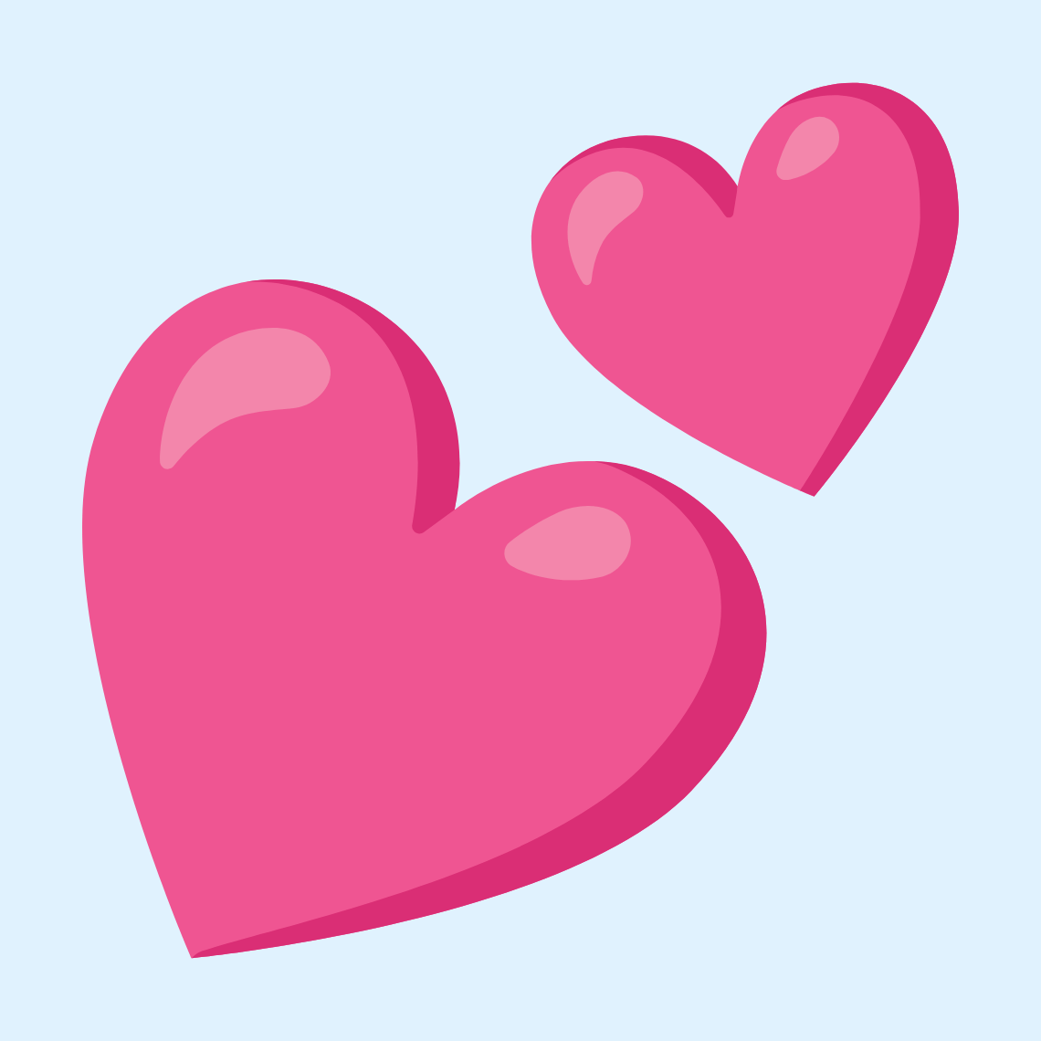 π Two hearts