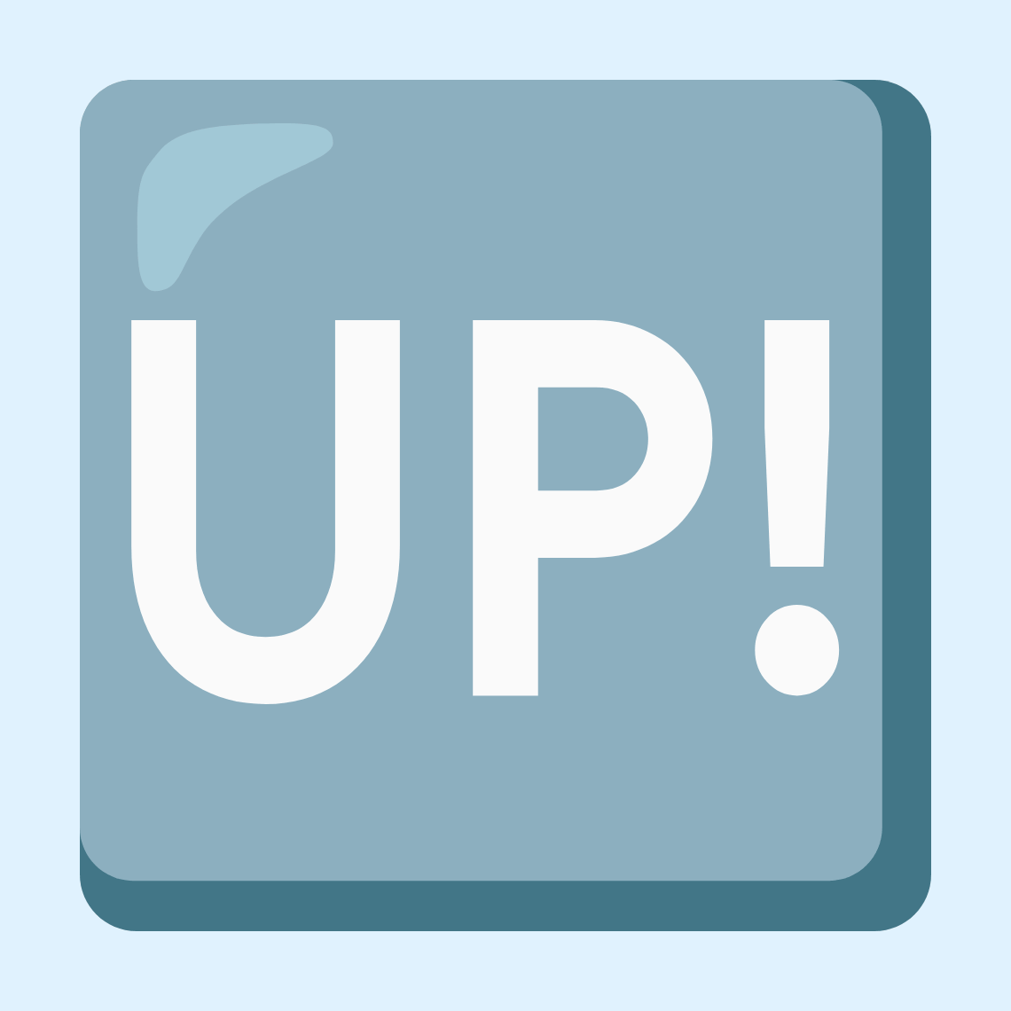 π UP! button