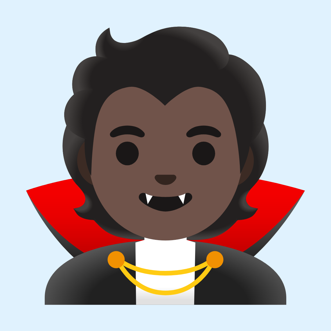 π§πΏ Vampire: dark skin tone