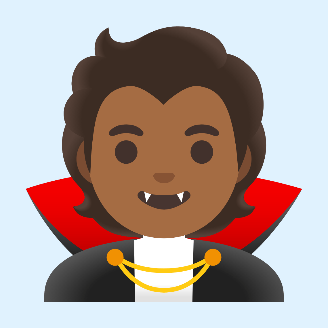 π§πΎ Vampire: medium-dark skin tone